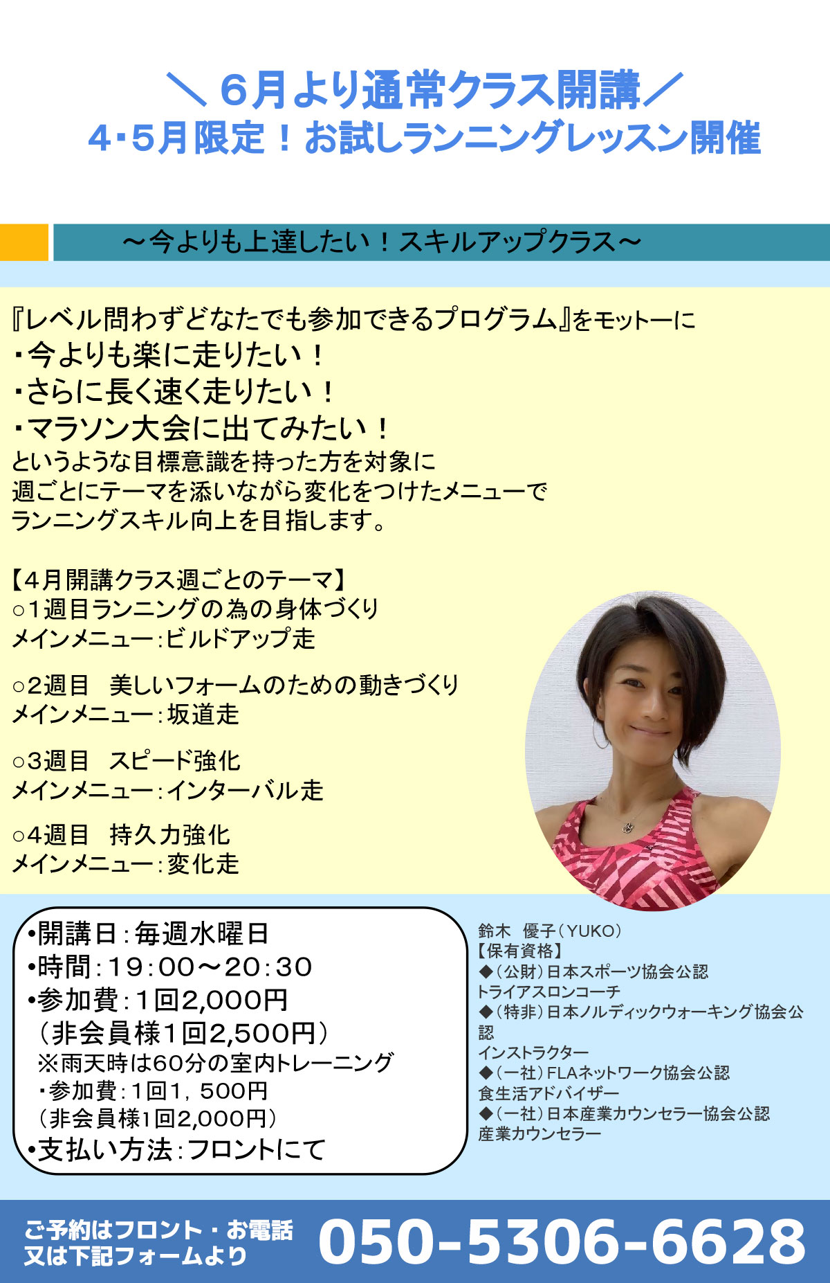 横浜東口店お試しランニングレッスン