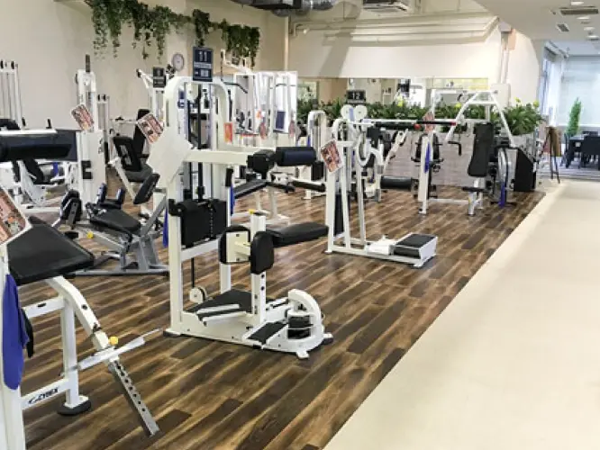 基礎体力をつけるジムエリア