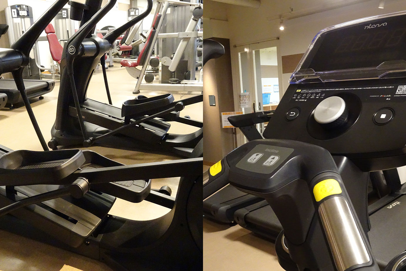 新しいマシンで、運動の効率がより高く。