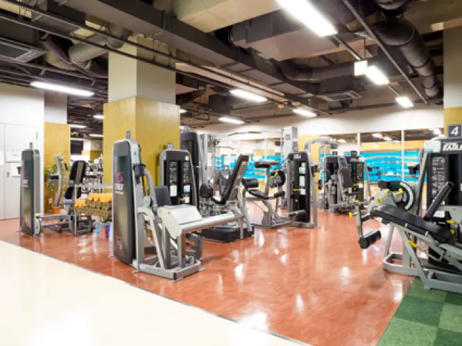 基礎体力をつけるジムエリア